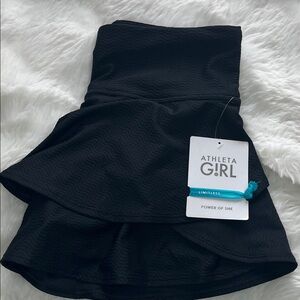 NWT, Athleta Girl Serve Skort black